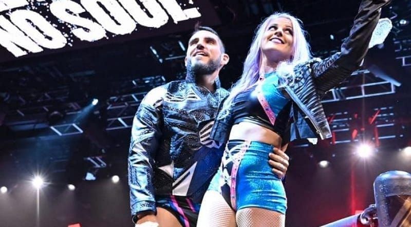 Johnny Gargano and Candice LeRae are the latest WWE couple to announce that they are expecting a baby