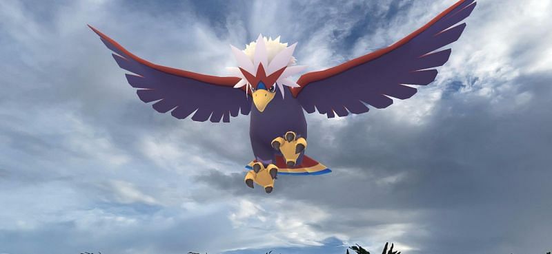 It may not be a world beater, but Braviary still has some bright spots with regards to its moveset (Image via Niantic)