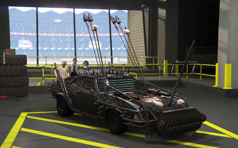 GTA Online&#039;s Arena War expansion is one of the least profitable expansions in the game (Image via Rockstar Games)