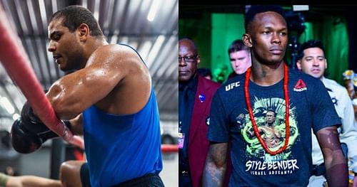 Paulo Costa (left) and Israel Adesanya (right) [Images Courtesy: @borrachinhamma and @stylebender via Instagram]