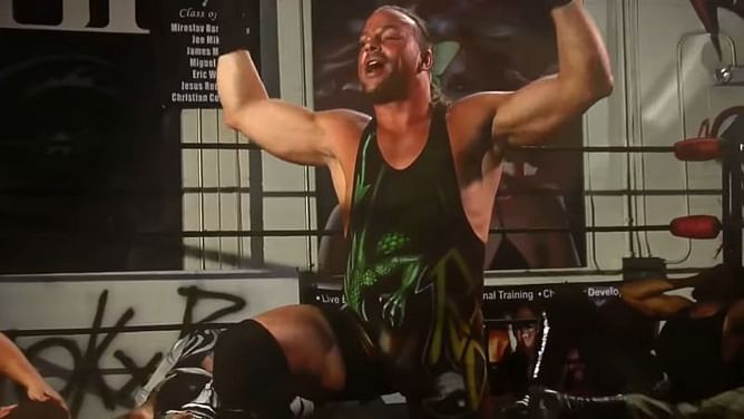 When a masked Ricardo Rodriguez and a current AEW Champion appeared in a Rob Van Dam video (Exclusive)