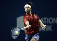Nikoloz Basilashvili is currently being tried for domestic abuse charges leveled by his ex-wife.