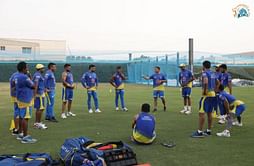 IPL 2021: MS Dhoni and CSK players start training after finishing quarantine