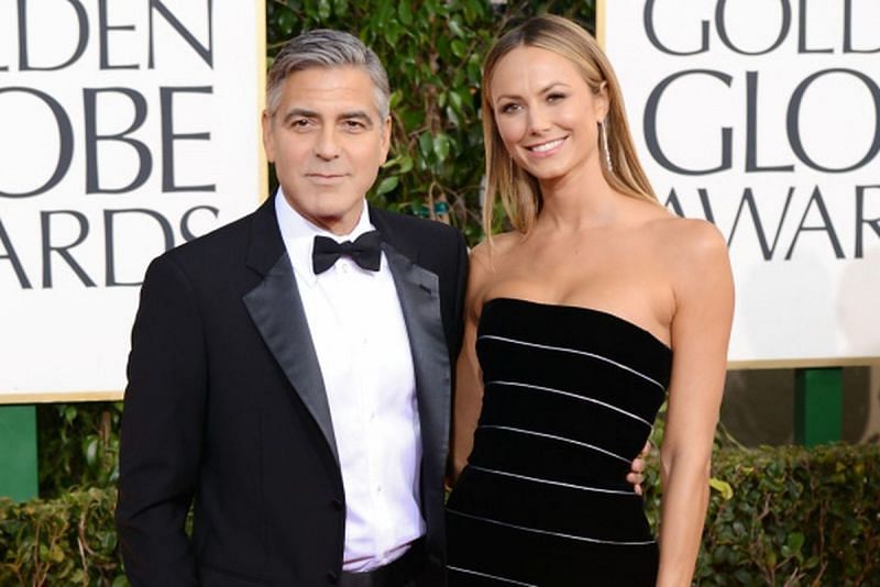 Former WWE Superstar Stacy Keibler and George Clooney