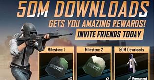 BGMI 50 million downloads rewards and total number of downloads so far: All you need to know