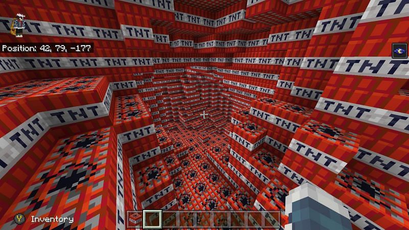 TNT (Image via Minecraft)