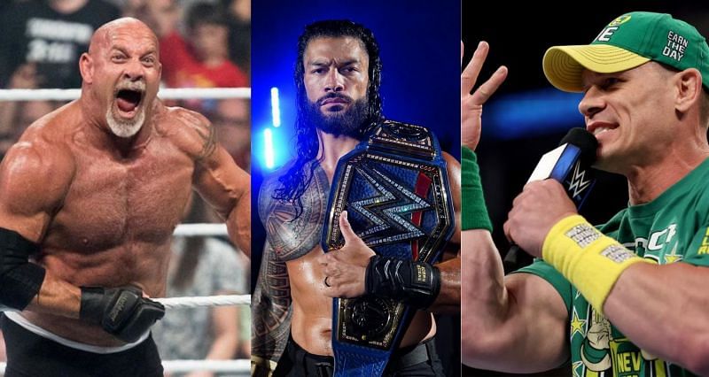 Goldberg, Roman Reigns, and John Cena will all feature at this year&#039;s WWE SummerSlam 2021