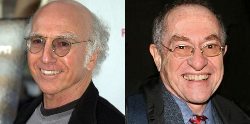 Larry David and Alan Dershowitz reportedly got involved in a heated argument in a grocery store (Image via Getty Images)