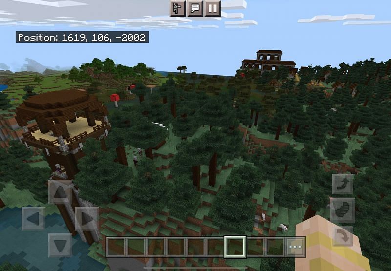 An outpost and mansion (Image via Minecraft)