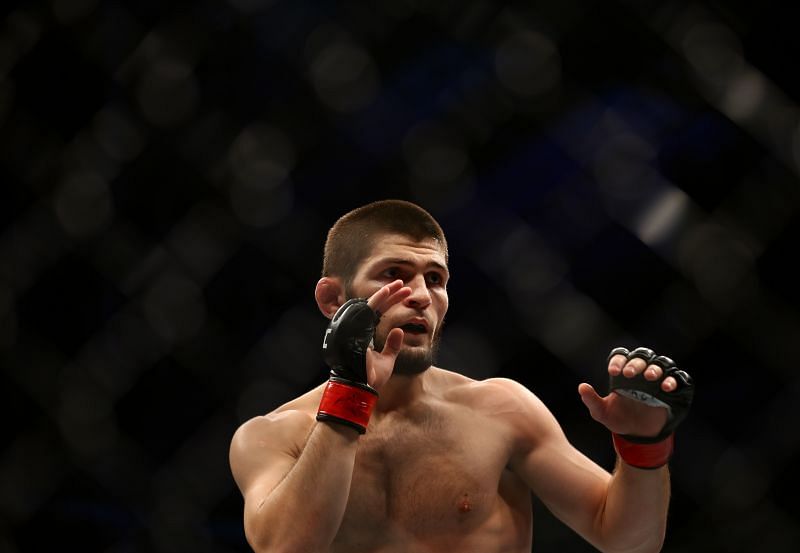 UFC 242: Khabib Nurmagomedov defeated Dustin Poirier via submission in the third round of the main event