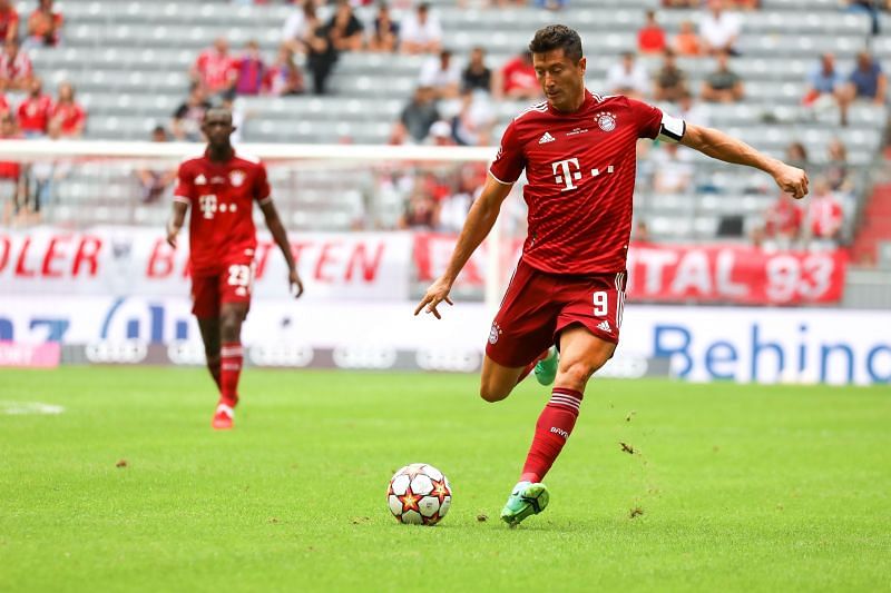 Robert Lewandowski is showing no signs of hitting a plateau - hitting one milestone after another