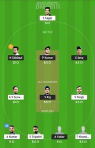 DHA vs JAM Dream11 Fantasy Suggestion #2