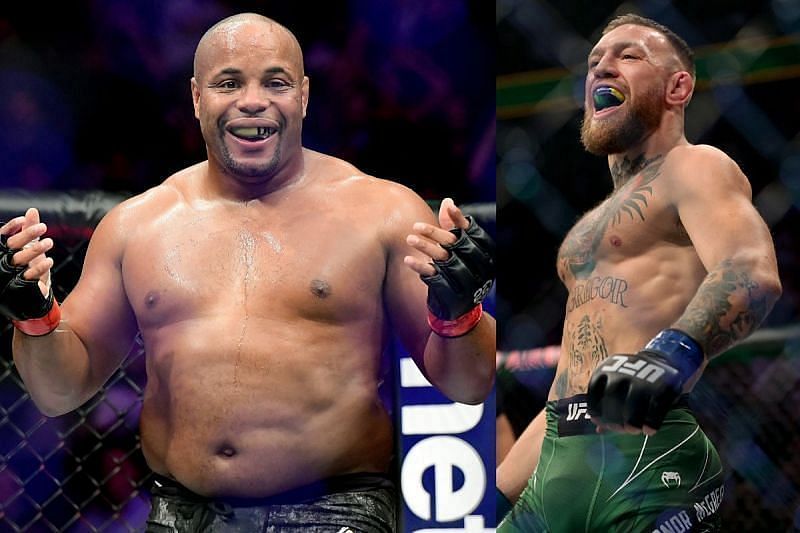 Daniel Cormier and Conor McGregor engaged in a war of words.