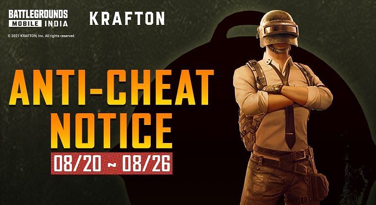 BGMI anti-cheat notice (Image via Krafton)