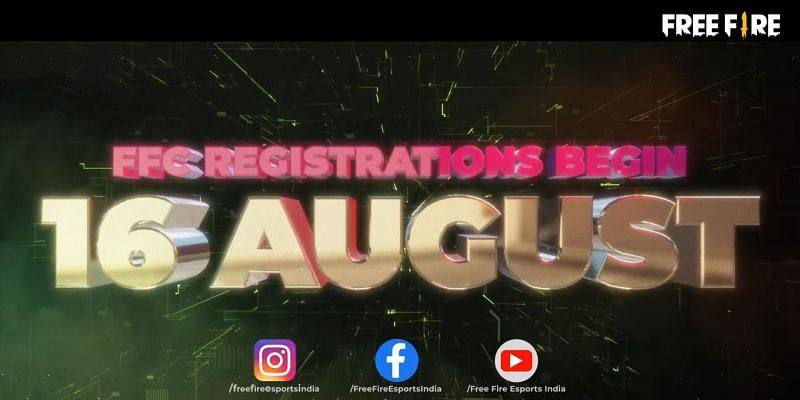 Free Fire India Championship 2021 Fall registration to start from August 16
