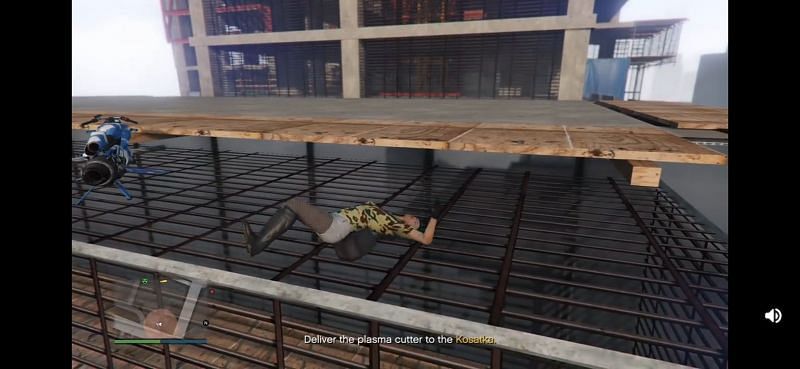 In the midst of a seizure (Image via Rockstar Games)