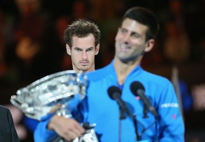 "Don't think many people would have predicted that Novak Djokovic would go on to win 20 Grand Slams" - Andy Murray