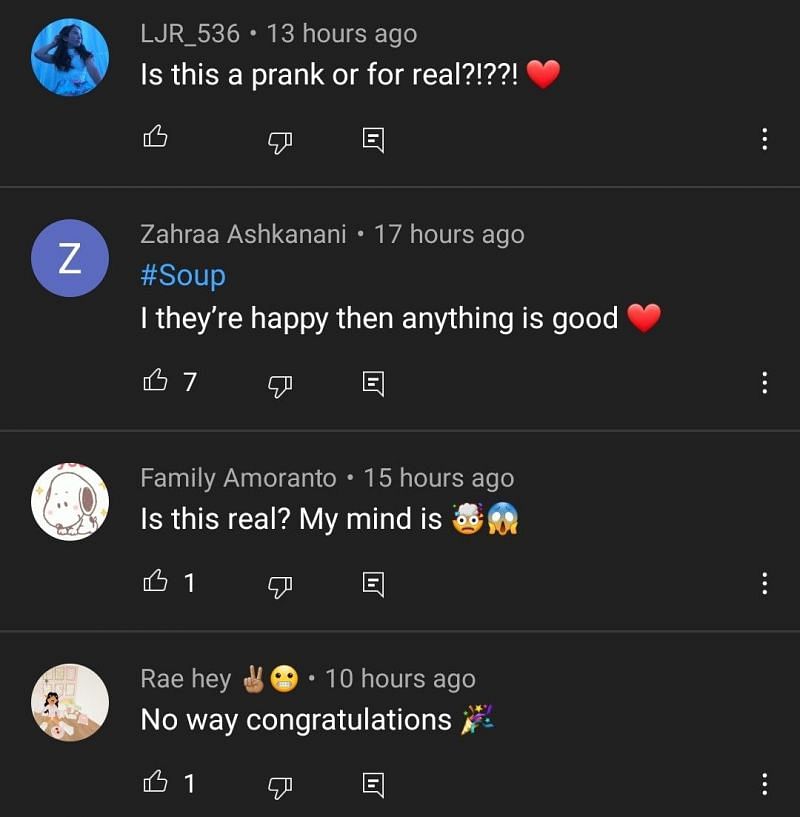 Fans react to Sophie and Sawyer dating 3/3 (Image via YouTube)