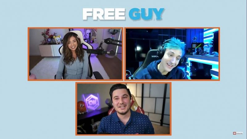 Ninja and Pokimane open up about their experience working with Ryan Reynolds (Image via The Cosmic Wonder)