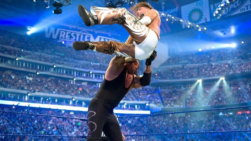 The Undertaker and Shawn Michaels competed in arguably the greatest WrestleMania match of all time at WrestleMania XXV
