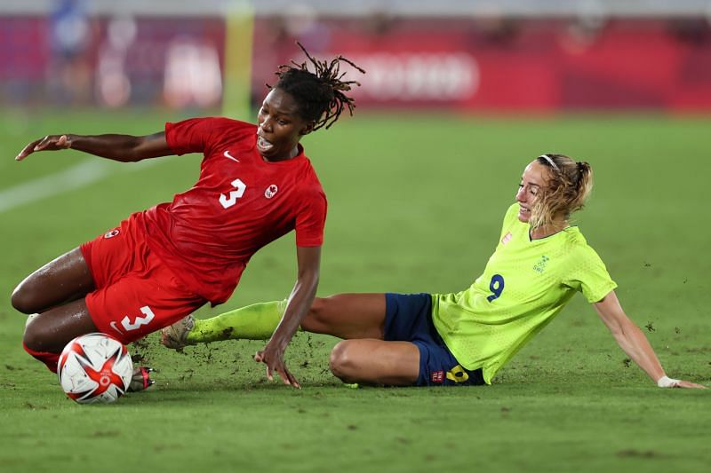 Canada v Sweden: Gold Medal Match Women&#039;s Football - Olympics: Day 14