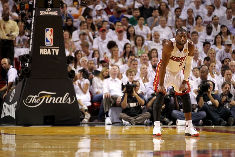 Dwyane Wade in action during the 2011 NBA Finals