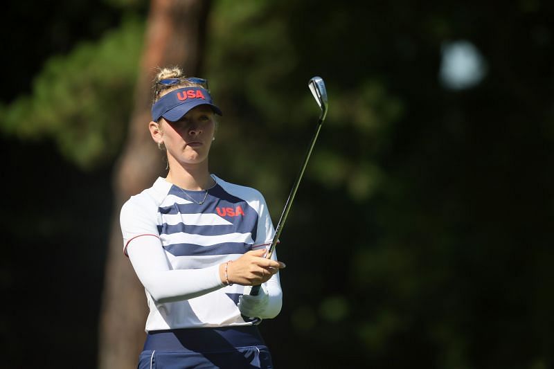 Nelly Korda at the 2021 Olympics.