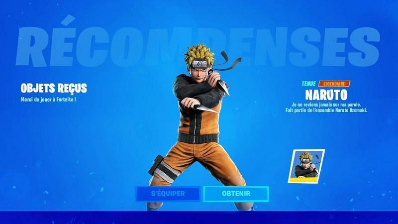 Naruto is coming to Fortnite Chapter 2 Season 8 Battle Pass according to the leaks (Image via Reddit/Krolhm)