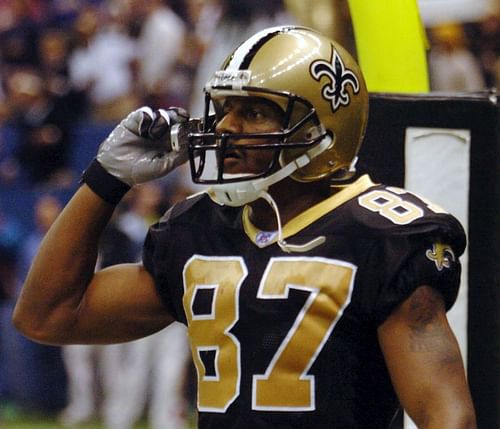 Joe Horn on the phone - New York Giants vs New Orleans Saints