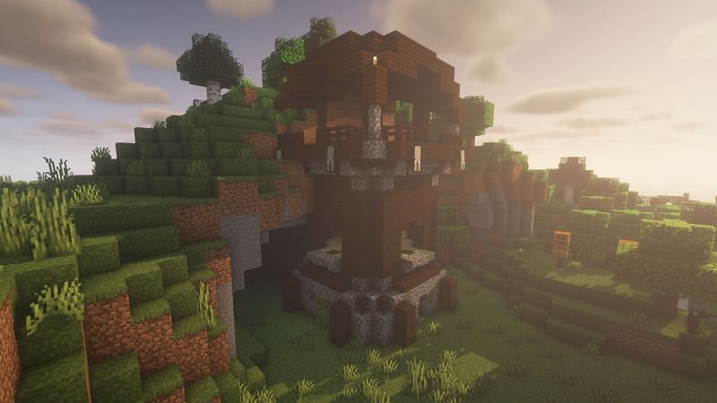 Unique pillager outpost generation (Image via Minecraft)