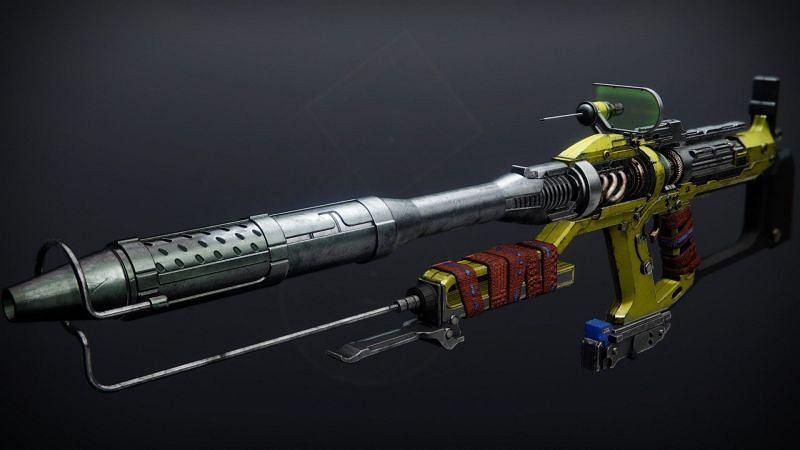 Destiny 2 exotic linear fusion rifle (Image via Bungie)