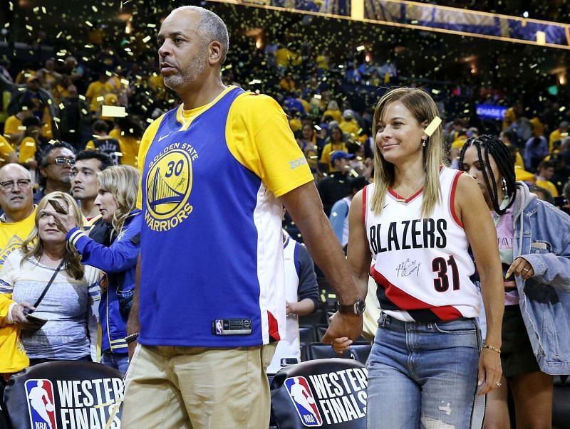Sonya Curry, who has filed for divorce from her husband. (Image via Twitter/barstoolsports)