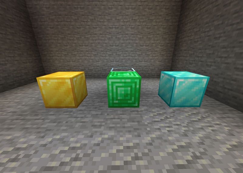 All rare ore blocks (Image via Reddit)