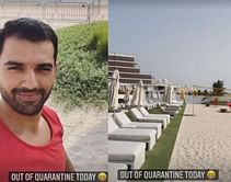 Watch: CSK player Deepak Chahar out of quarantine; set to begin training in Dubai