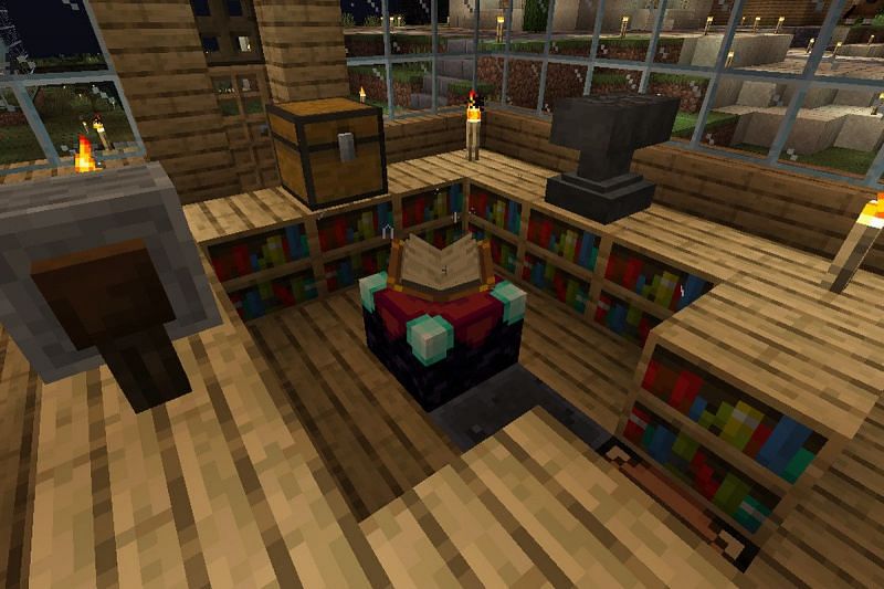 The Minecraft enchantments available are dependent on what item is being enchanted (Image via Mojang)
