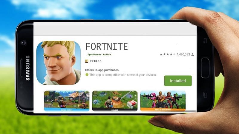 Fortnite Mobile on Google Play Store (Image via Master Ov Gaming)