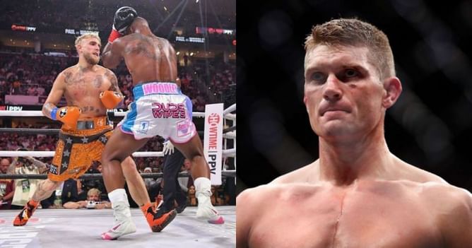 Watch: An irritated Stephen 'Wonderboy' Thompson switches sides and starts cheering for Jake Paul in his fight against Tyron Woodley