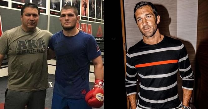 "I mean it's completely different" - Luke Rockhold compares new coach Khabib Nurmagomedov to AKA head coach Javier Mendez