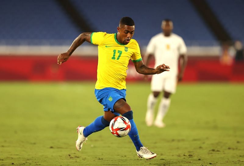 Malcom in action for Brazil