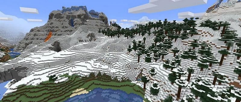A beautiful Minecraft scene (Image via Minecraft)