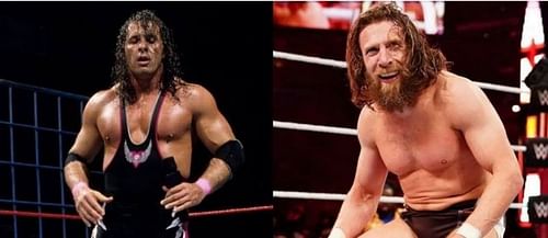 Bret Hart (Left) and Daniel Bryan (Right)