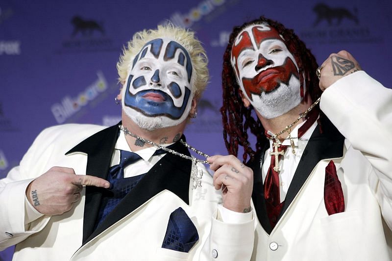 Hip-hop duo Insane Clown Posse (Image via Getty Images)