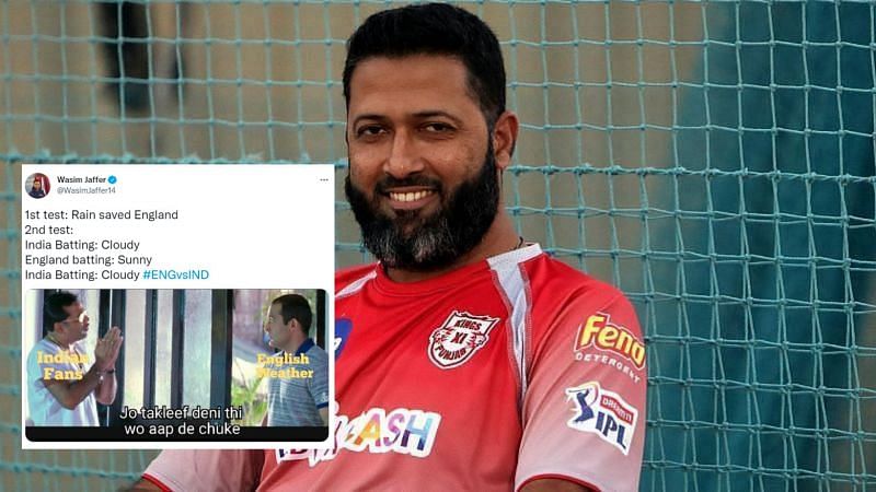 Photo of Wasim Jaffer expressed disappointment that the weather in England damaged India’s chances in the second test