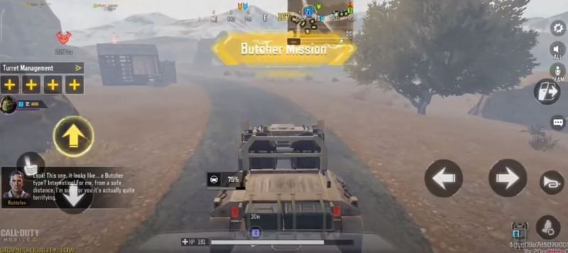 Butcher side mission in COD Mobile Undead Siege (Image via COD Mobile)