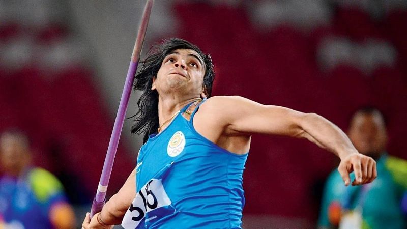 Indian javelin thrower Neeraj Chopra [Image Credits: Team India/Twitter]