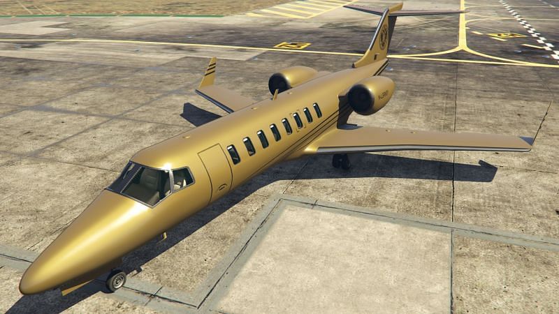 The Luxor Deluxe is a display of extravagant wealth in GTA Online (Image via Rockstar Games)