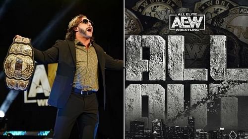 Who was Kenny Omega originally planned to face at AEW All Out 2021?