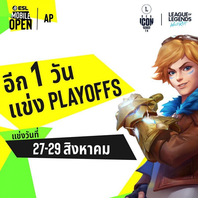 Fall&#039;s playoffs will continue till August 29 (Image via ESL Thailand)