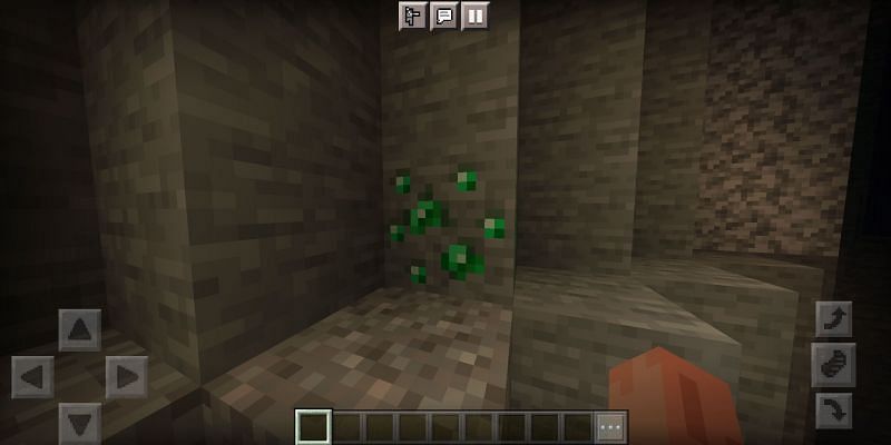 This seed was found by u/none1122 (Image via Minecraft)