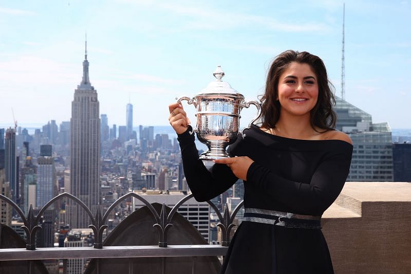 Bianca Andreescu at the 2019 US Open